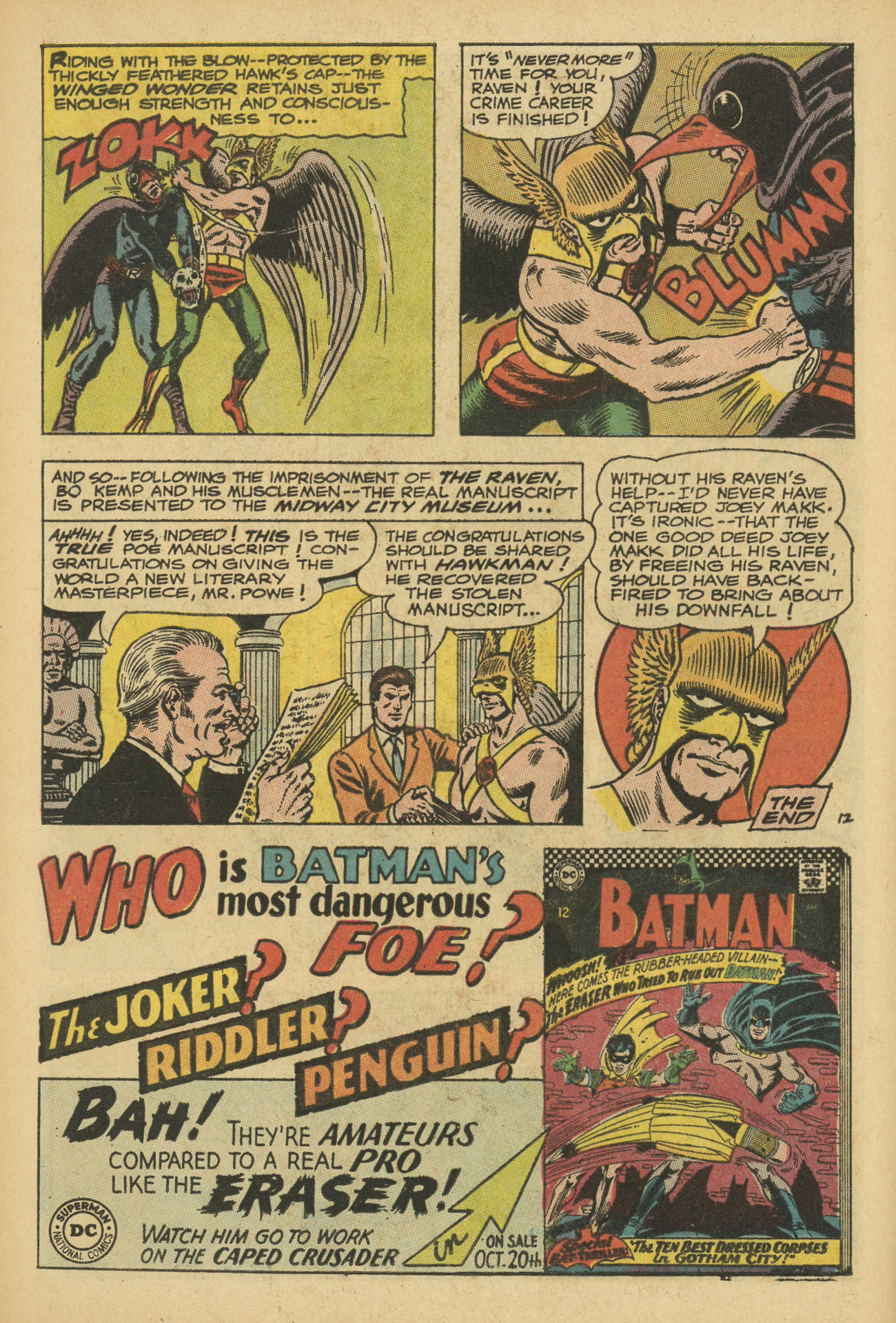 Read online Hawkman (1964) comic -  Issue #17 - 16