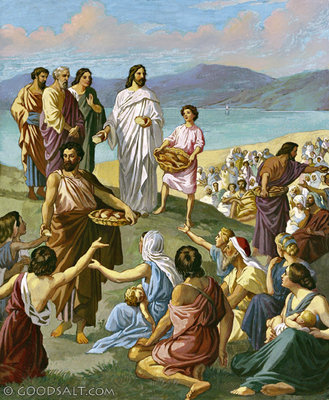 MATIUS 14:13-21 (YESUS MEMBERI MAKAN 5000 ORANG) - The Bread of Life