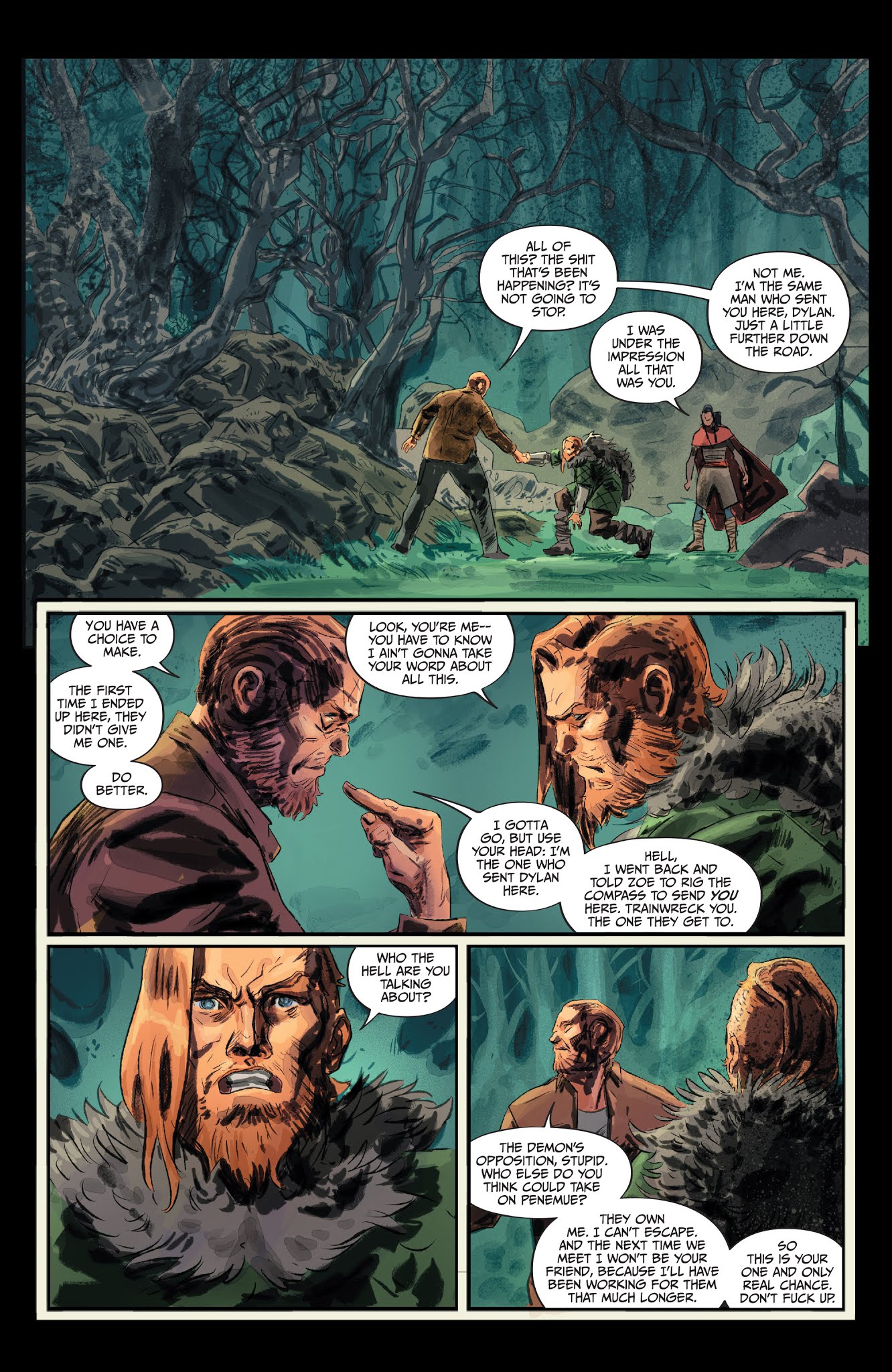 Read online Lucas Stand: Inner Demons comic -  Issue #4 - 5