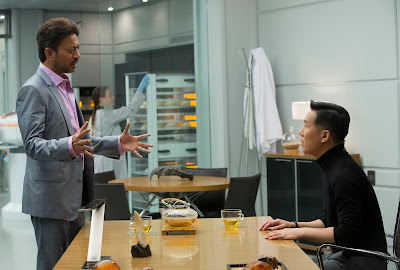 BD Wong and Irrfan Khan in Jurassic World