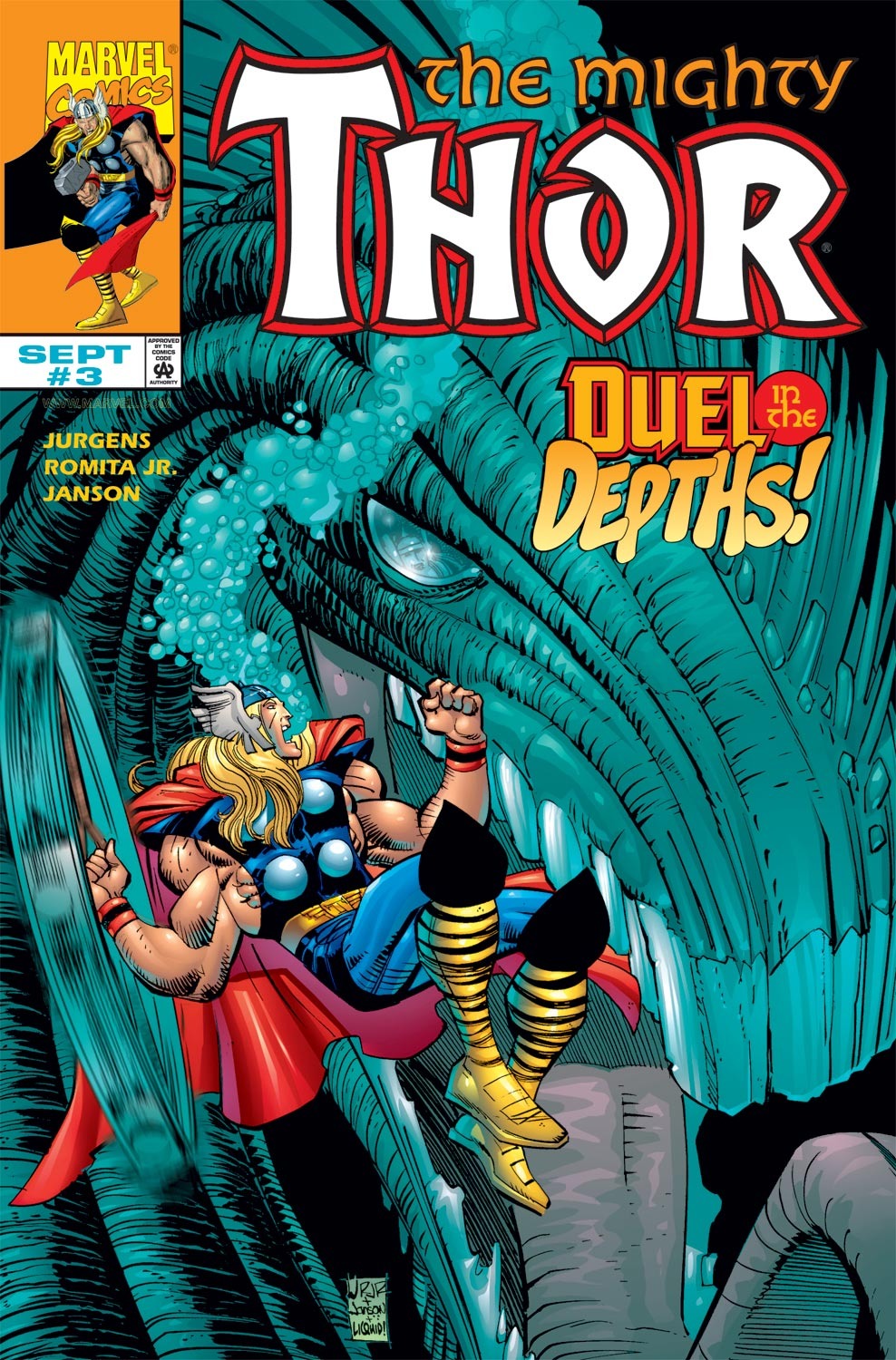 Read online Thor (1998) comic -  Issue #3 - 1