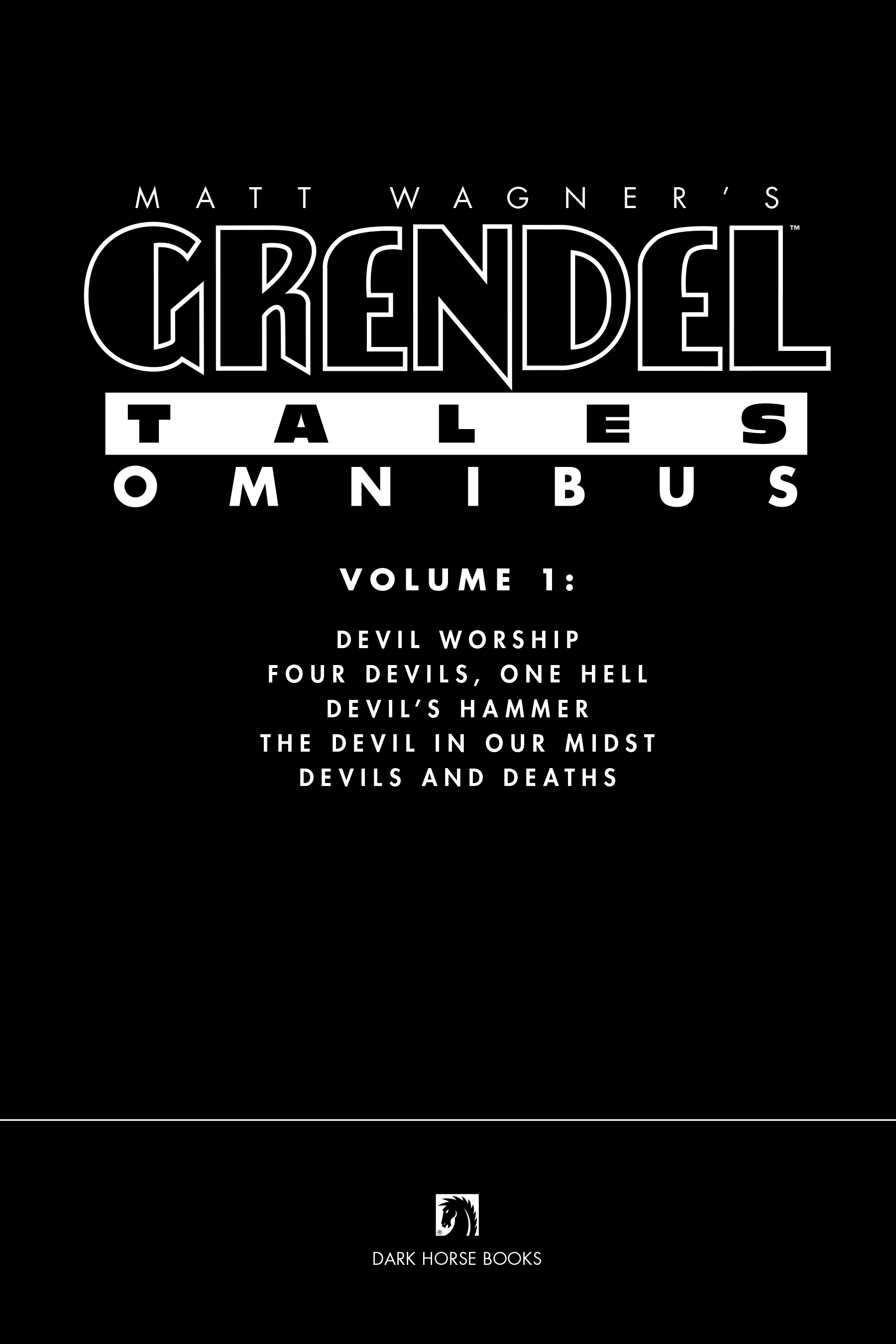 Read online Grendel Tales Omnibus comic -  Issue # TPB 1 - 5