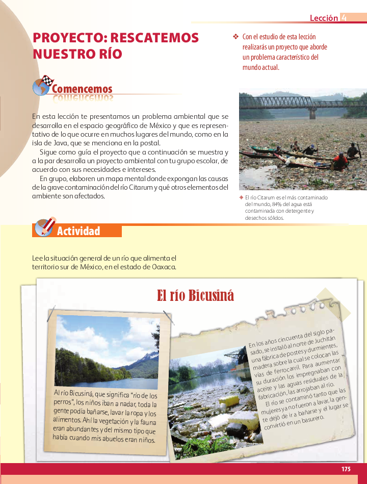 Proyecto: rescatemos nuestro río - Geografía Bloque 5to 2014-2015 