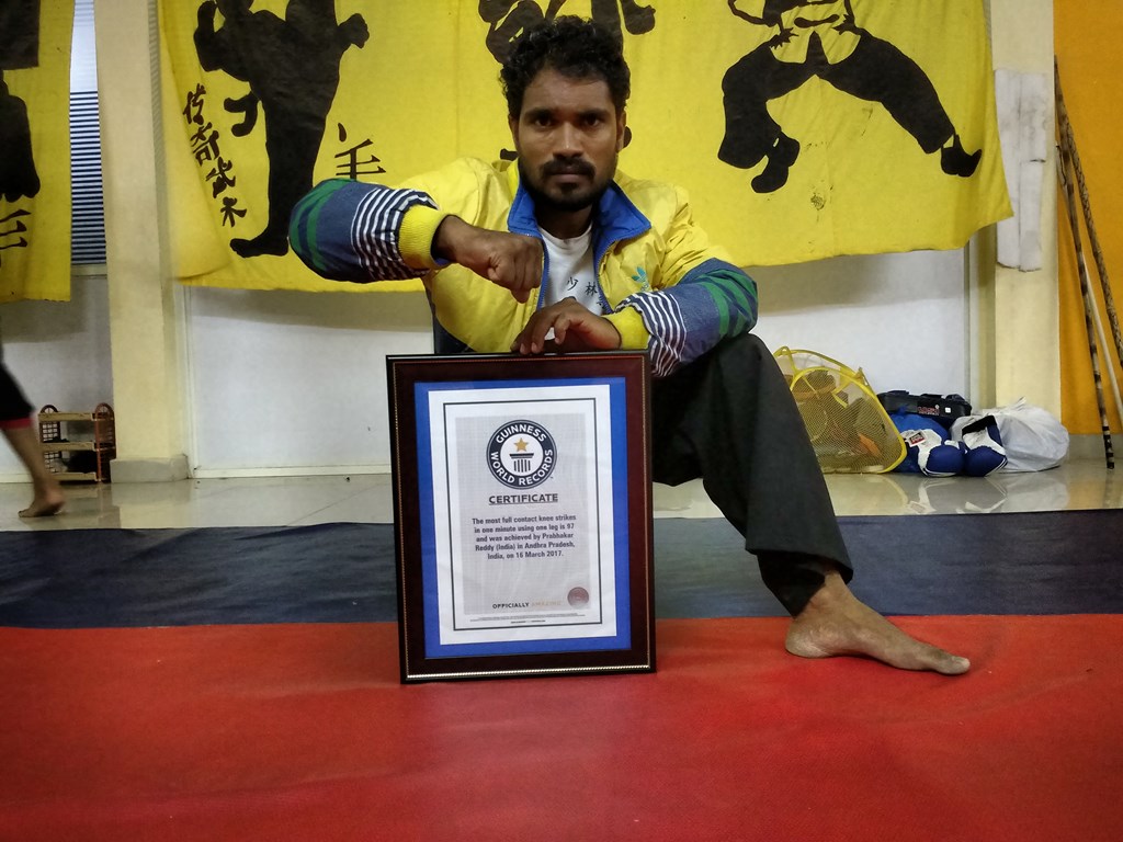 Prabhakar Reddy Master of Martial Arts Nellore Kungfu Indian Shaolin