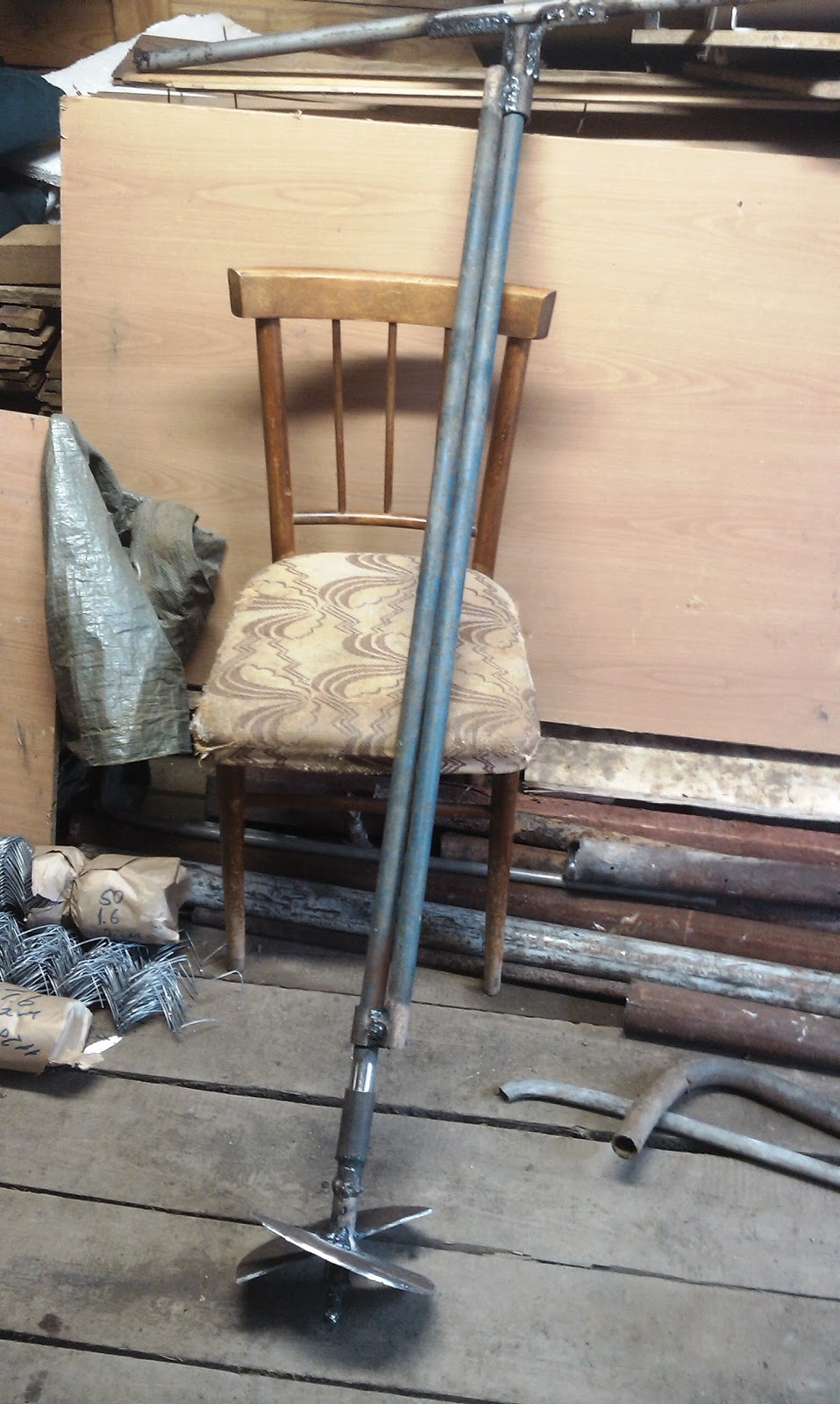 Бур для свай тисэ своими руками