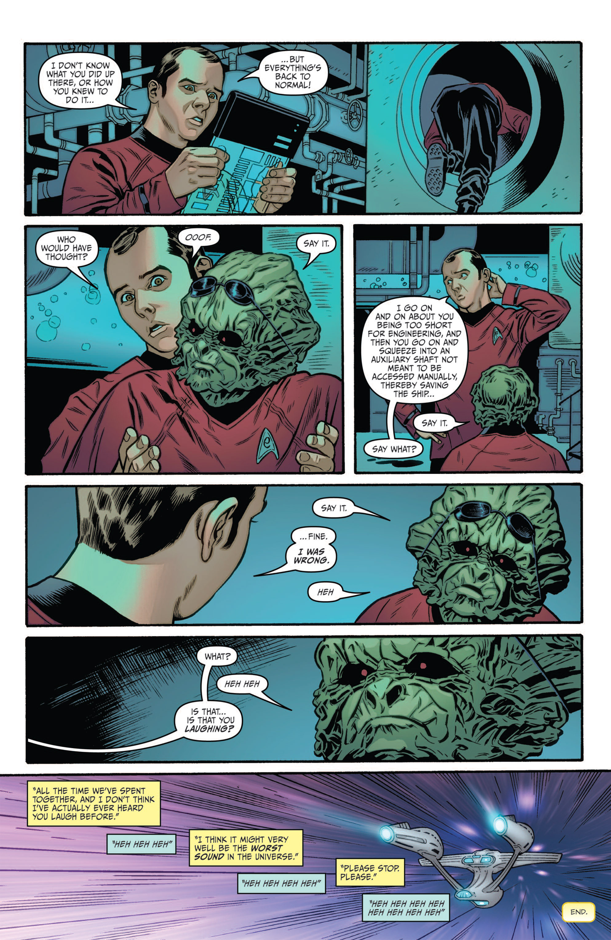 Read online Star Trek (2011) comic -  Issue #14 - 26