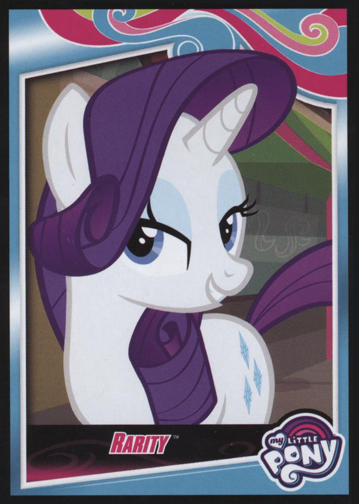 My Little Pony Rarity Series 4 Trading Card MLP Merch