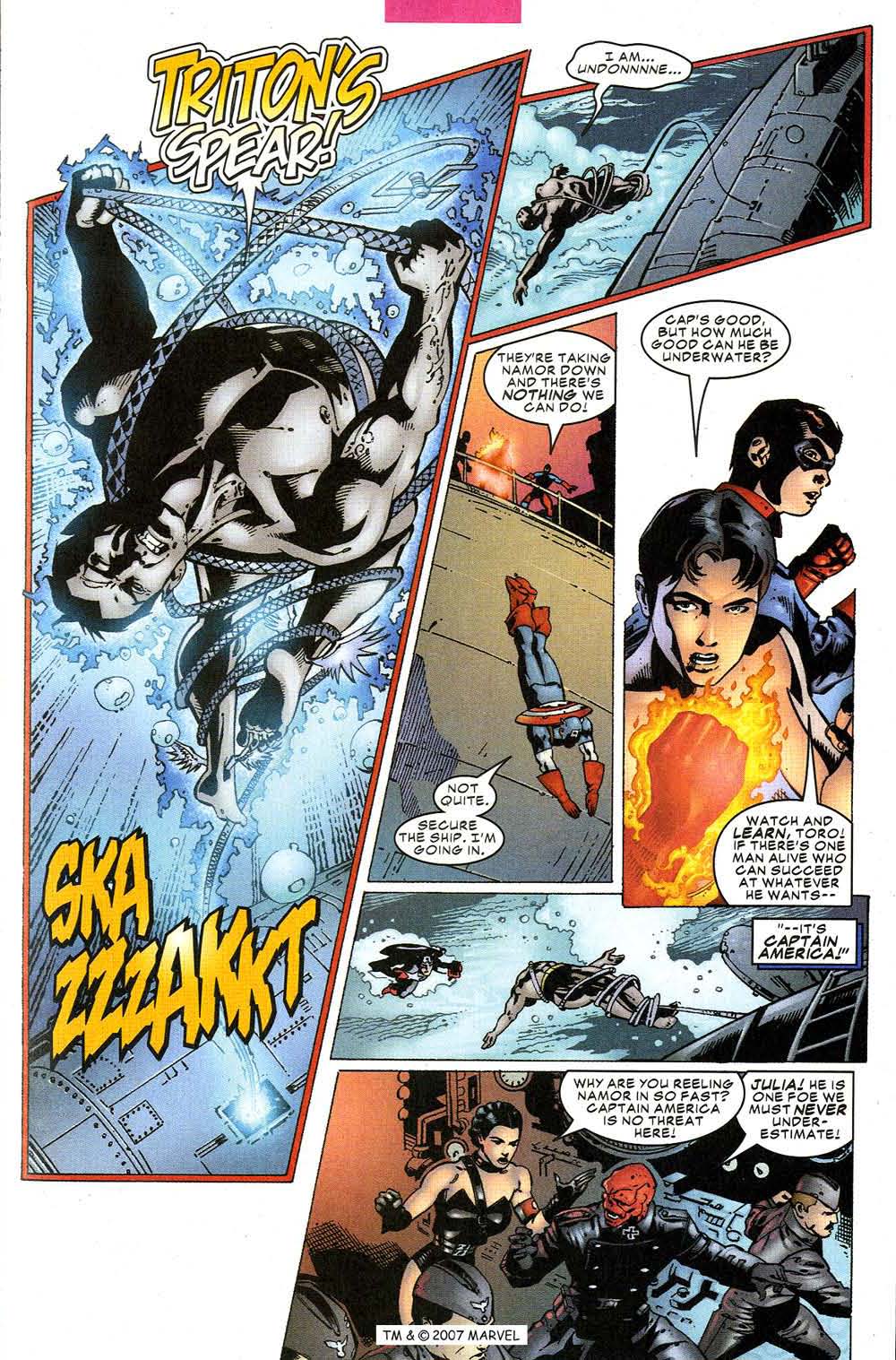 Read online Captain America (1998) comic -  Issue # Annual 2001 - 21