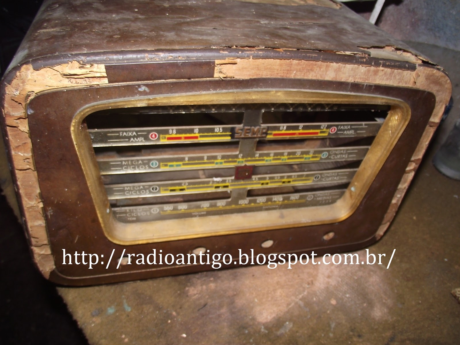 Radios Antigos. Rádio Semp AC 431