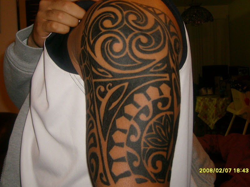 Tatouages polynésiens - Samoa, Hawaii, Tiki Tattoo Designs Maoris title=