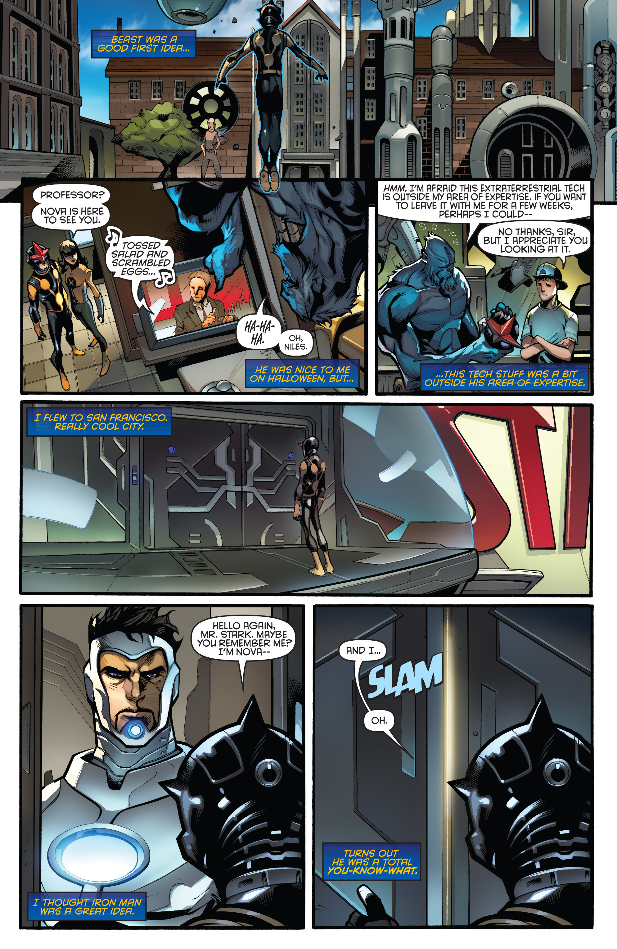 Read online Nova (2013) comic -  Issue #27 - 21