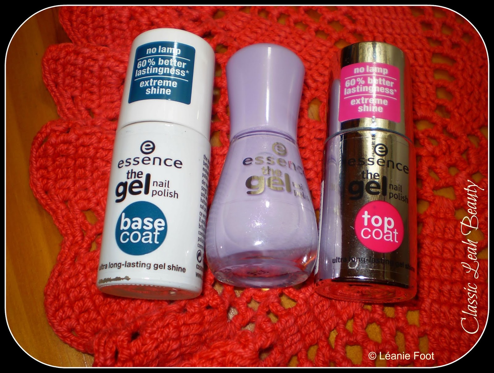 Essence The Gel Nail Polish Base Coat, Top Coat & Nail Polish Review