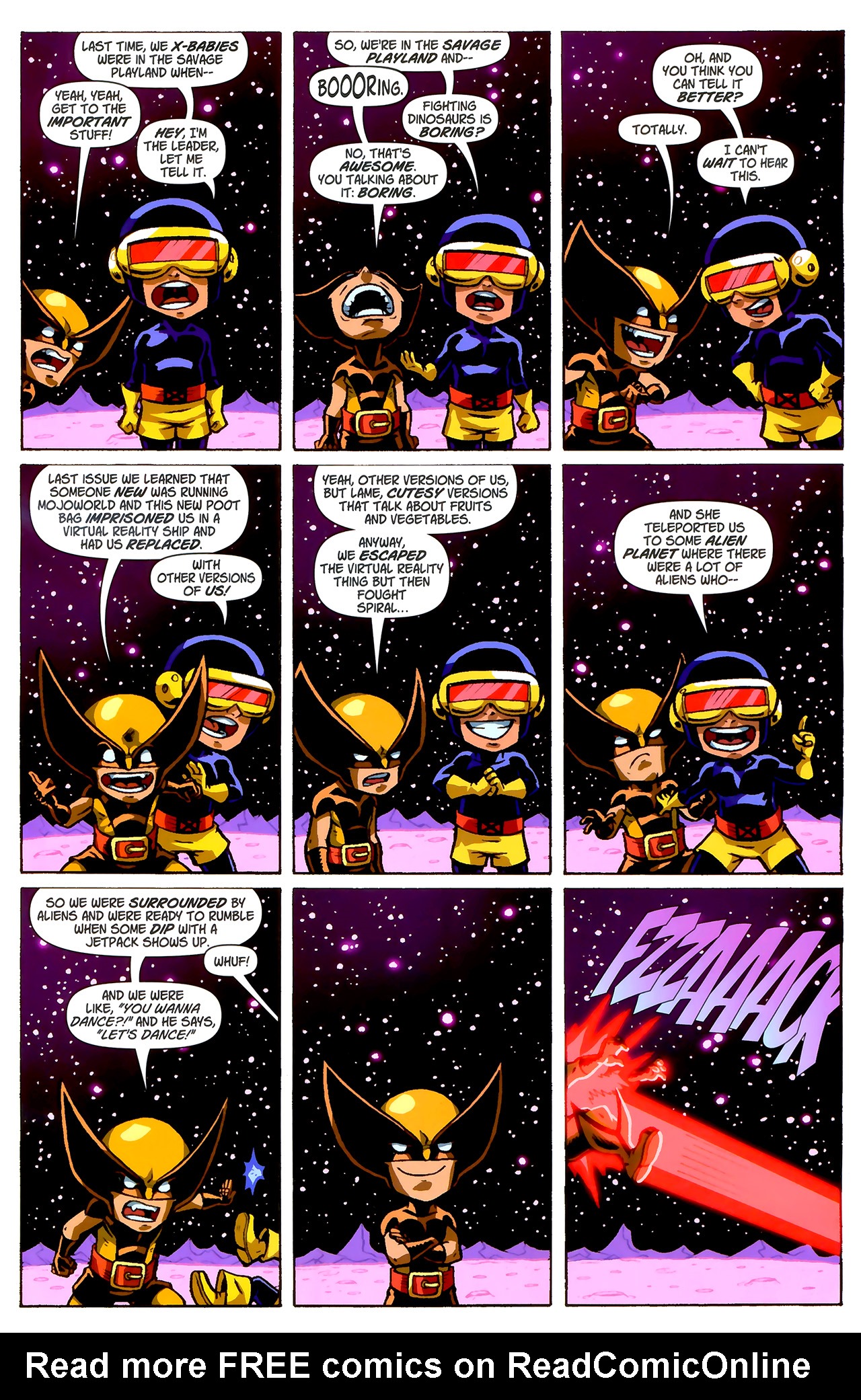 Read online X-Babies comic -  Issue #2 - 3