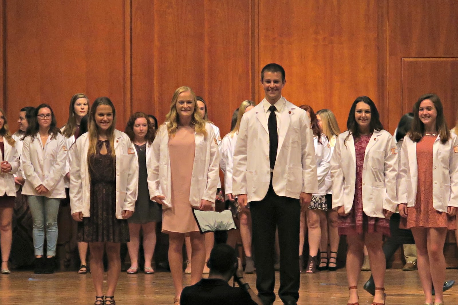 Peterson Eight White Coat Ceremony for Nursing at Carroll University