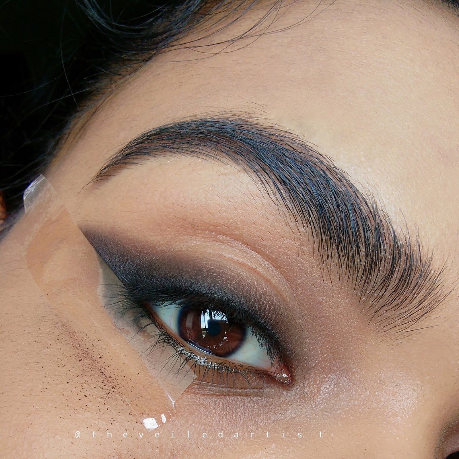 Step by Step Smokey Winged Liner Tutorial The Veiled Artist