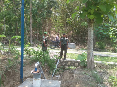 DANDIM SRAGEN CEK WILAYAH KORAMIL GESI