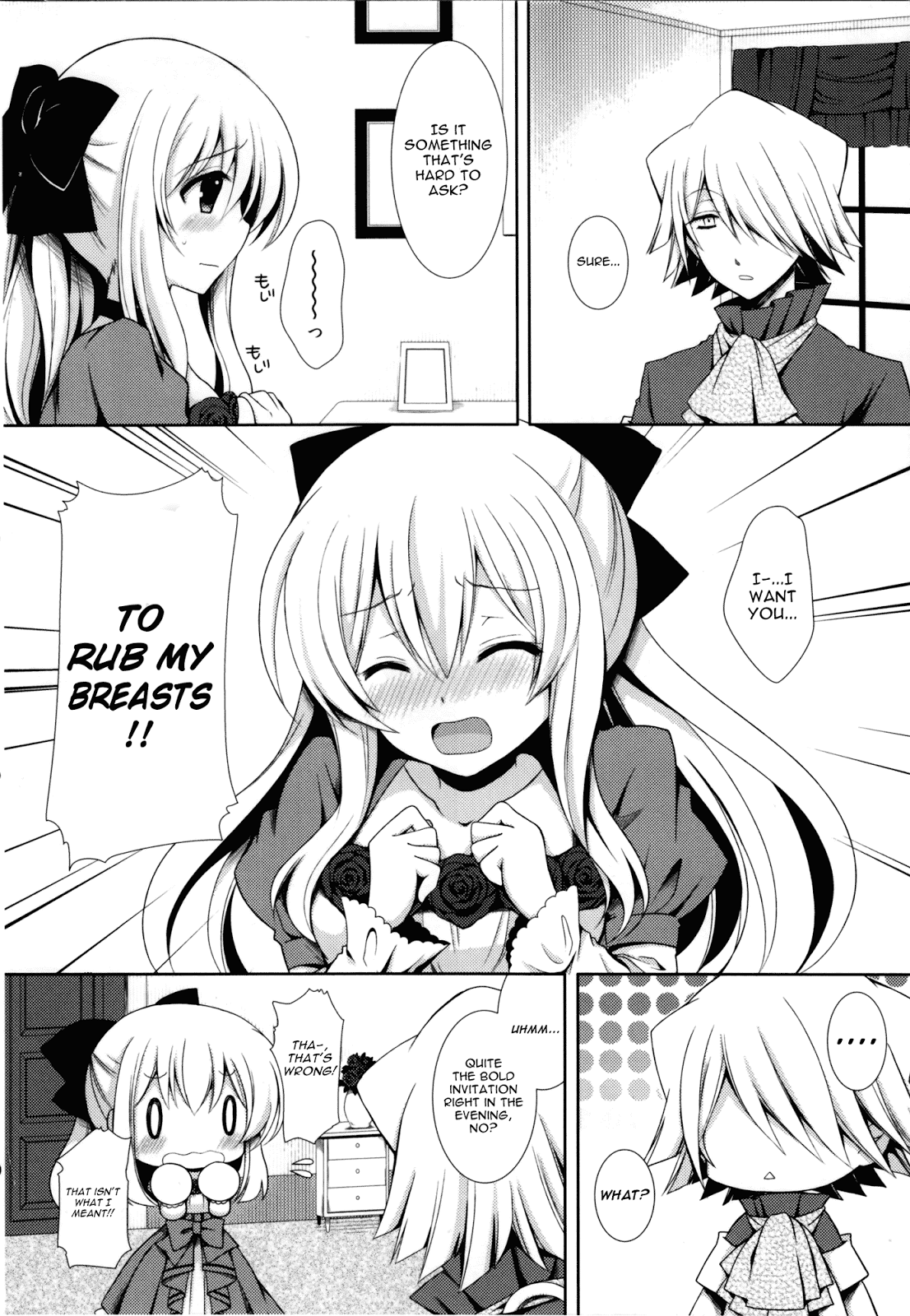 Hentai Manga Comic-Please Rub Them, Xerx Nii-san!-Read-5