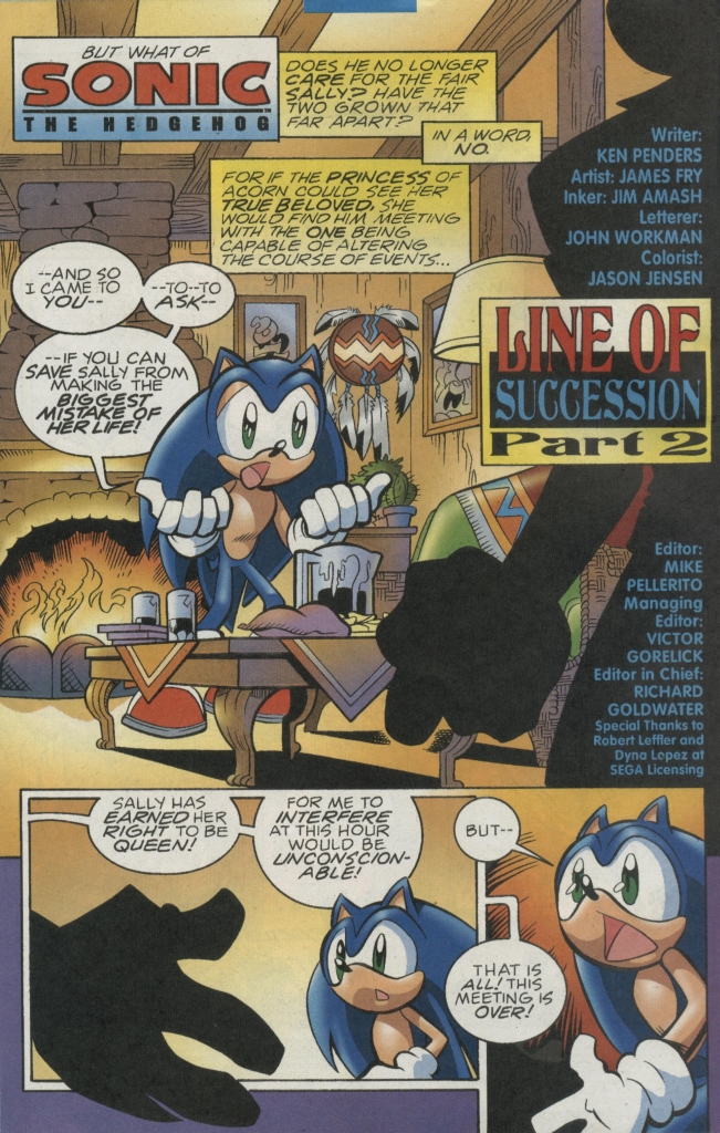 Sonic The Hedgehog (1993) 156 Page 3