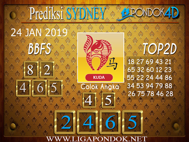 Prediksi Togel SYDNEY PONDOK4D 24 JANUARI 2019 Prediksi Togel SYDNEY PONDOK4D 24 JANUARI 2019
