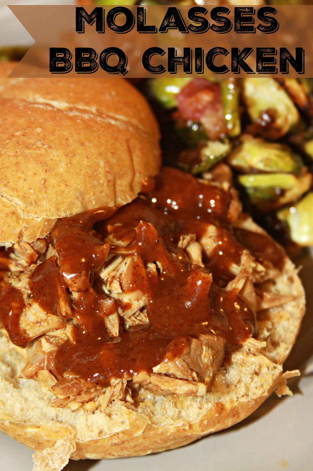 For the Love of Food Hard Rock Cafe Inspired Molasses BBQ Chicken