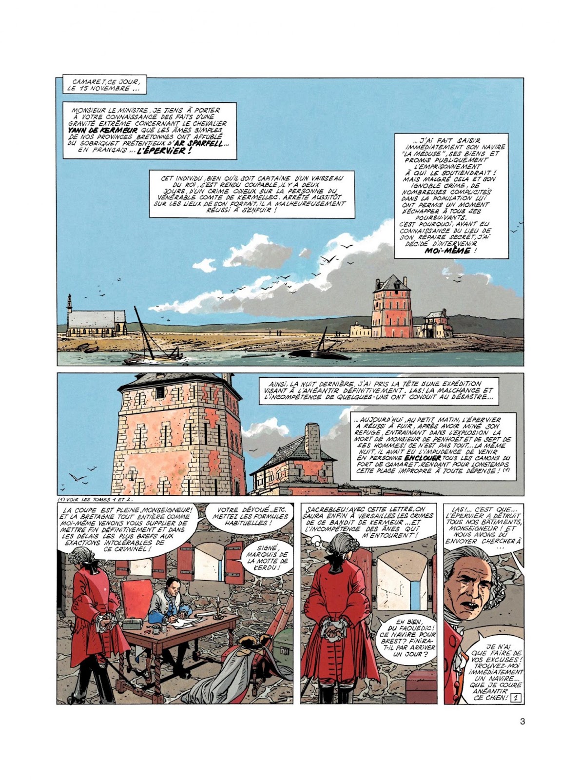 Seulement Bd L Epervier 03 Tempete Sur Brest Patrice Pellerin