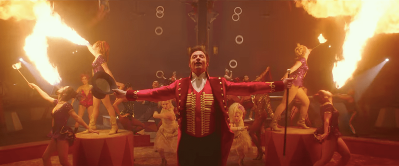 The Greatest Showman, Zac Efron, Hugh Jackman, musical, P.T. Barnum, Michelle Williams, movie review, Movie Review by Rawlins, 