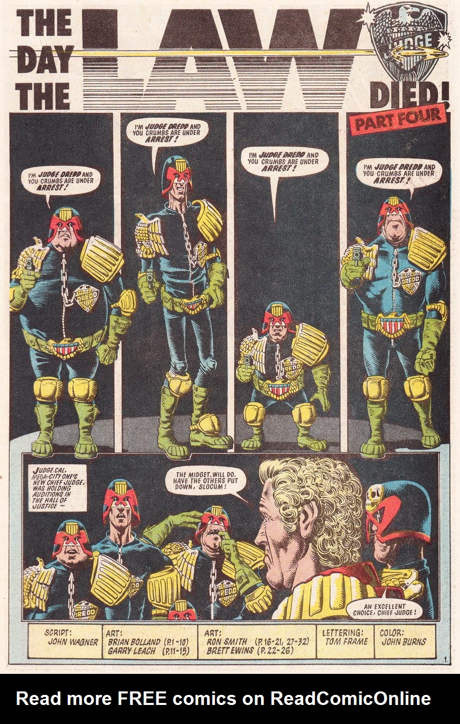 Read online Judge Dredd: The Complete Case Files comic -  Issue # TPB 2 - 283