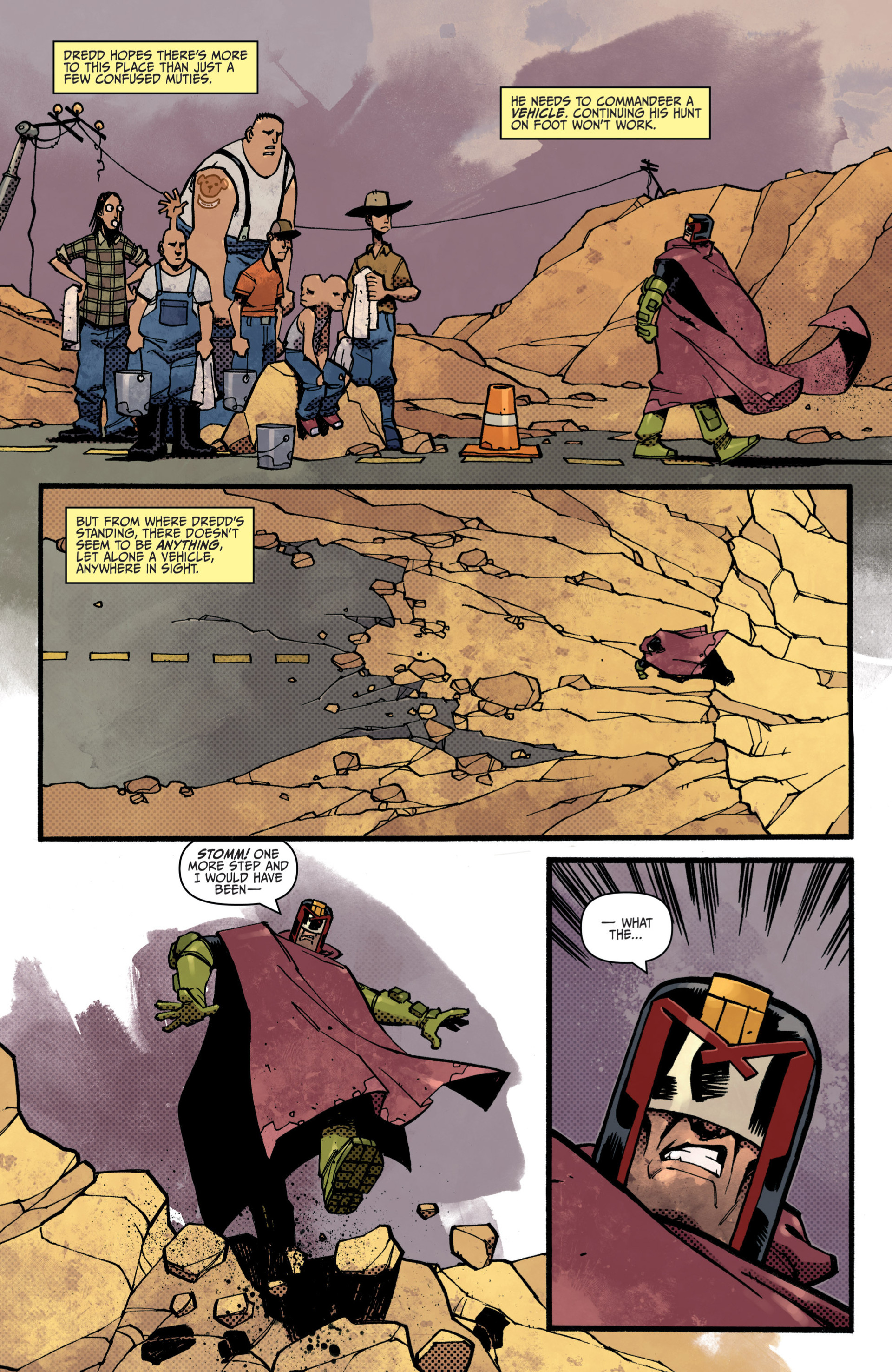 Read online Judge Dredd (2012) comic -  Issue #9 - 5