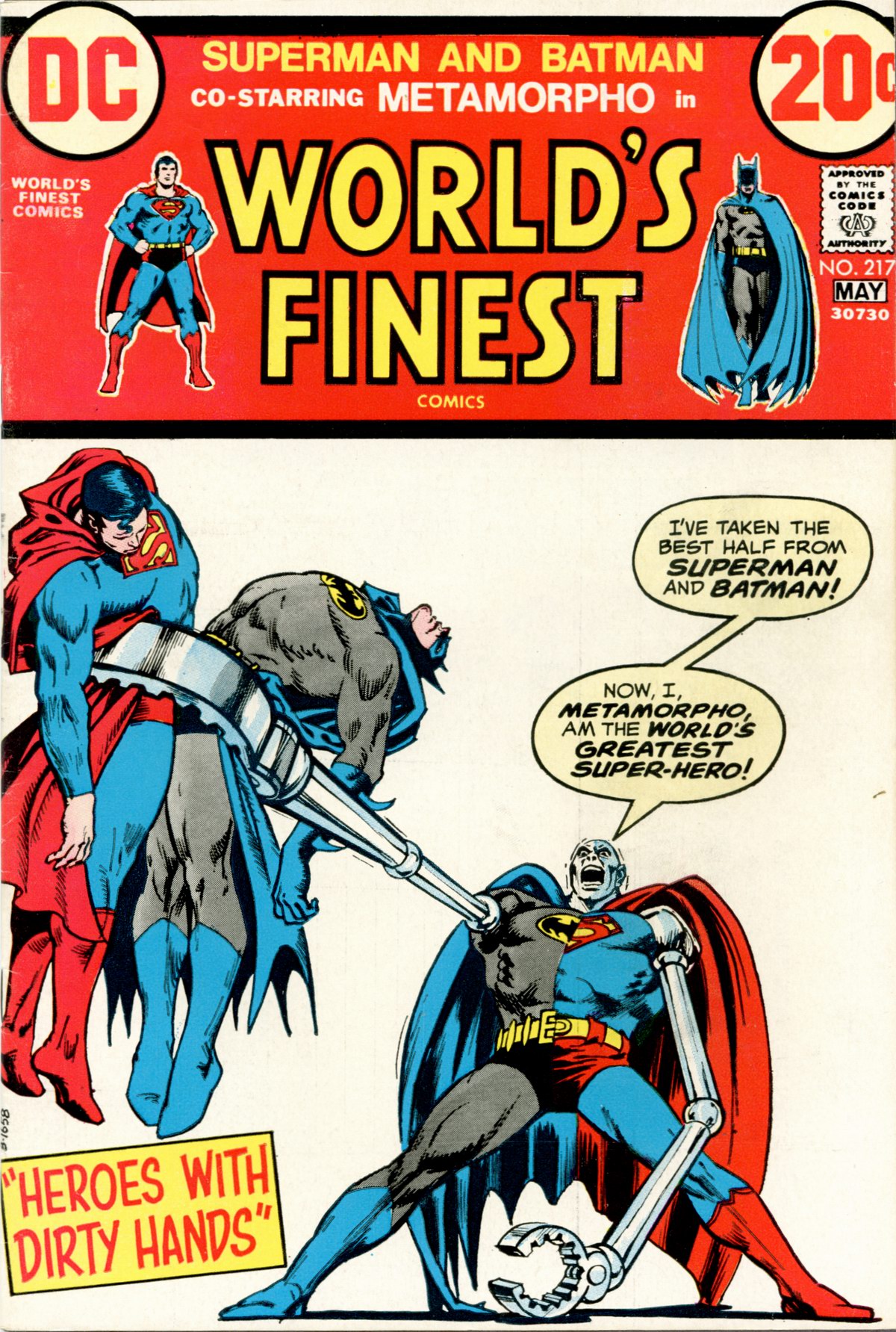 Read online World's Finest Comics comic -  Issue #217 - 1