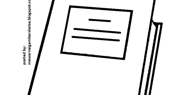 Mewarnai Gambar: Mewarnai Gambar Sketsa Buku 1