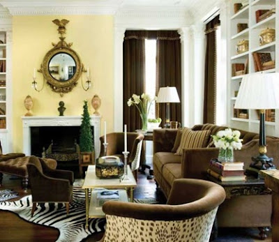 decora y disena: Decoración de Salas en Animal Print