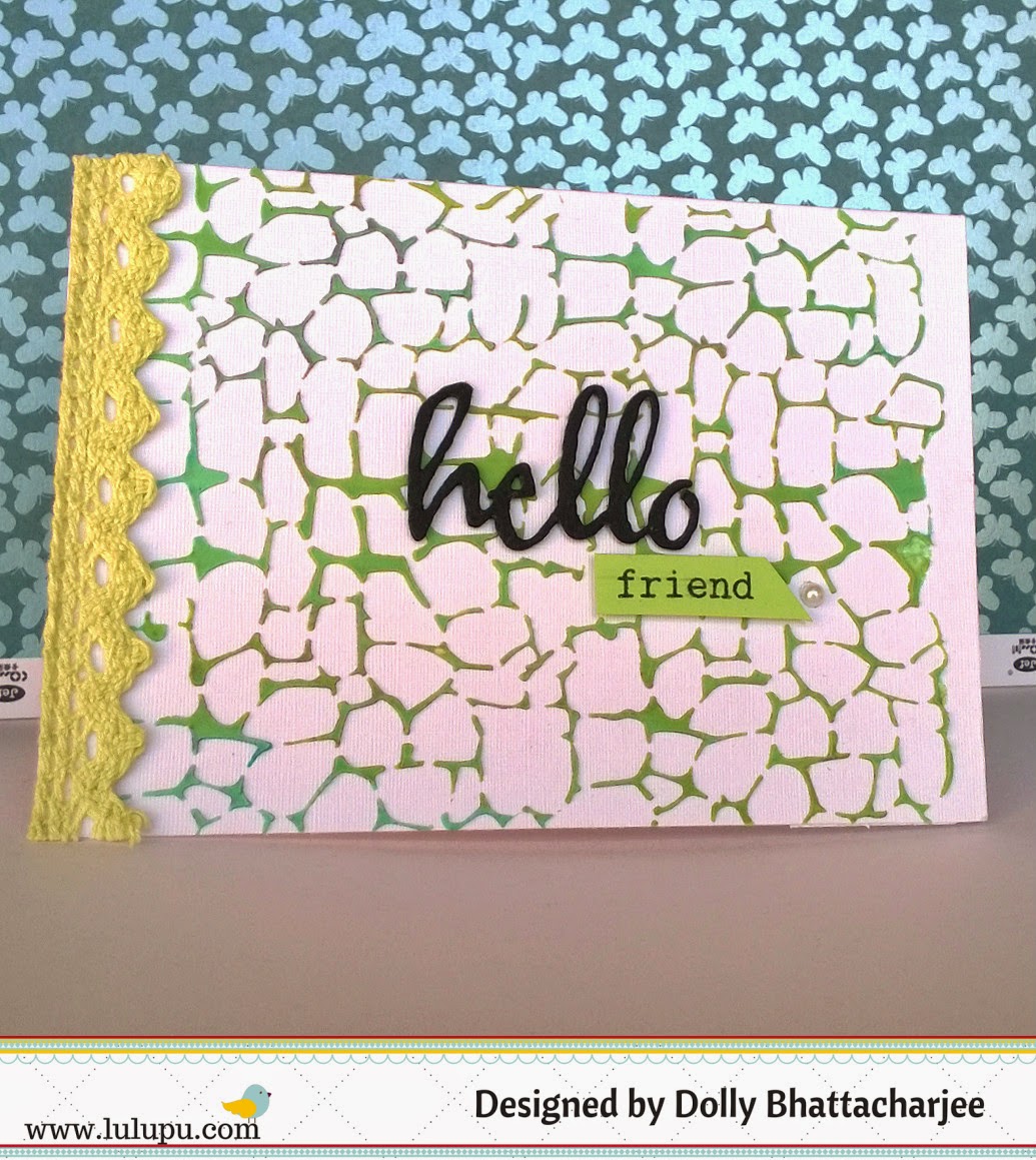 Lulupu The Craft Lounge Embossing Paste Techniques