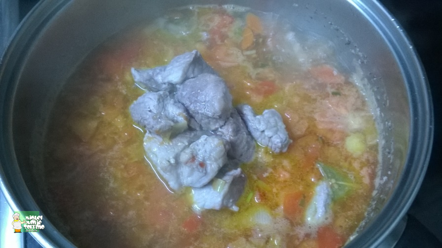 Estofado de Cerdo con Berenjenas