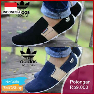 NAG059 Sepatu Tone 01 Black Hit Murah Bmgshop
