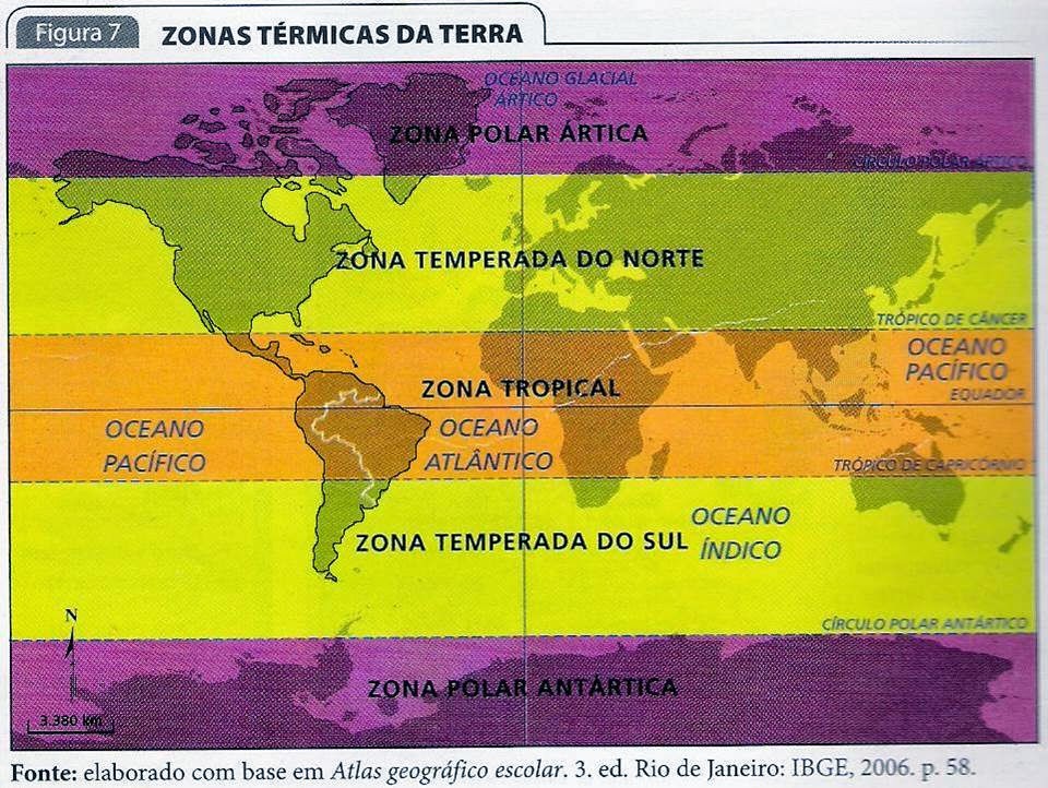 Aprendendo com a Geografia AS ZONAS TÉRMICAS DA TERRA Aprendendo com a Geografia AS ZONAS TÉRMICAS DA TERRA