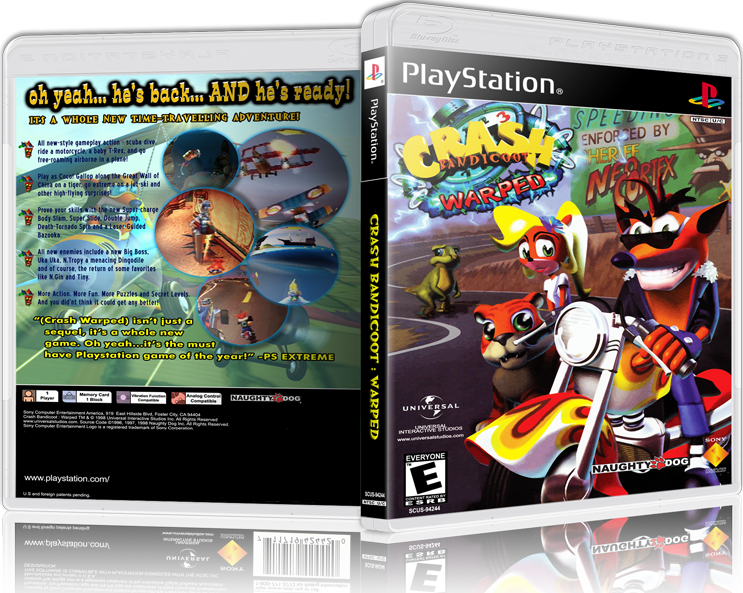 GODDY GAMES Crash Bandicoot 3 Warped LEGENDADO PS1 ISO