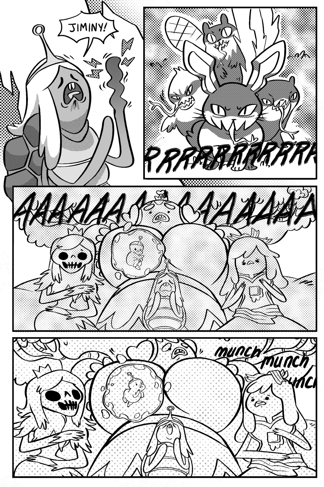 Read online Adventure Time: Pixel Princesses comic - Issue # Full - 96