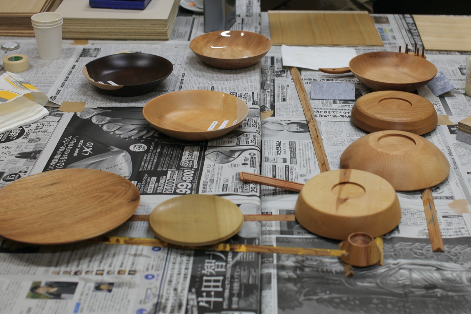 岐阜県立森林文化アカデミーブログ 木材塗装の基礎 ガラス塗料