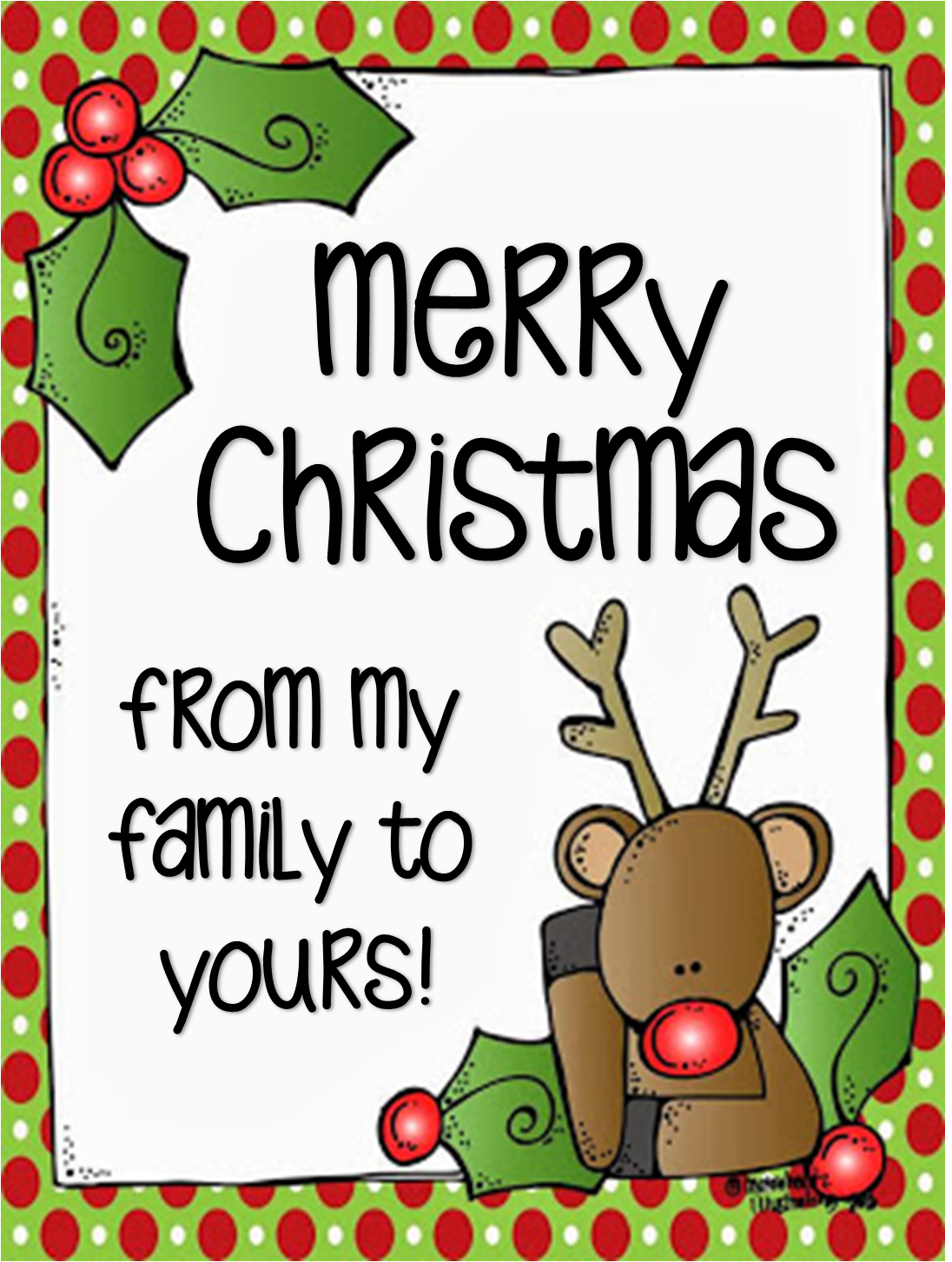 I used to be a flamingo: diciembre 2011 Adventures With Firsties: Merry Christmas