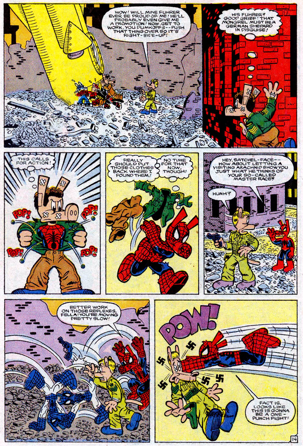 Read online Peter Porker, The Spectacular Spider-Ham comic -  Issue #7 - 15