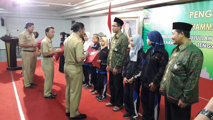 Berprestasi Atlit Porsadin Dapat Penghargaan dari Pemprov. Jateng