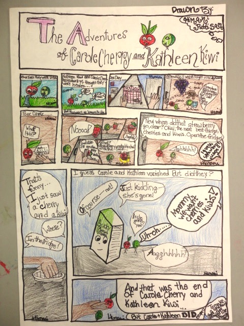 Thomas Elementary Art: 4th Grade Comic Strips