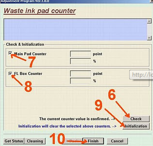 epson stylus t13x resetter