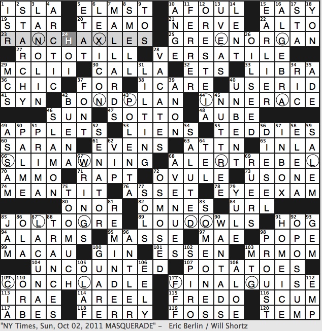 berlin single crossword puzzle clue
