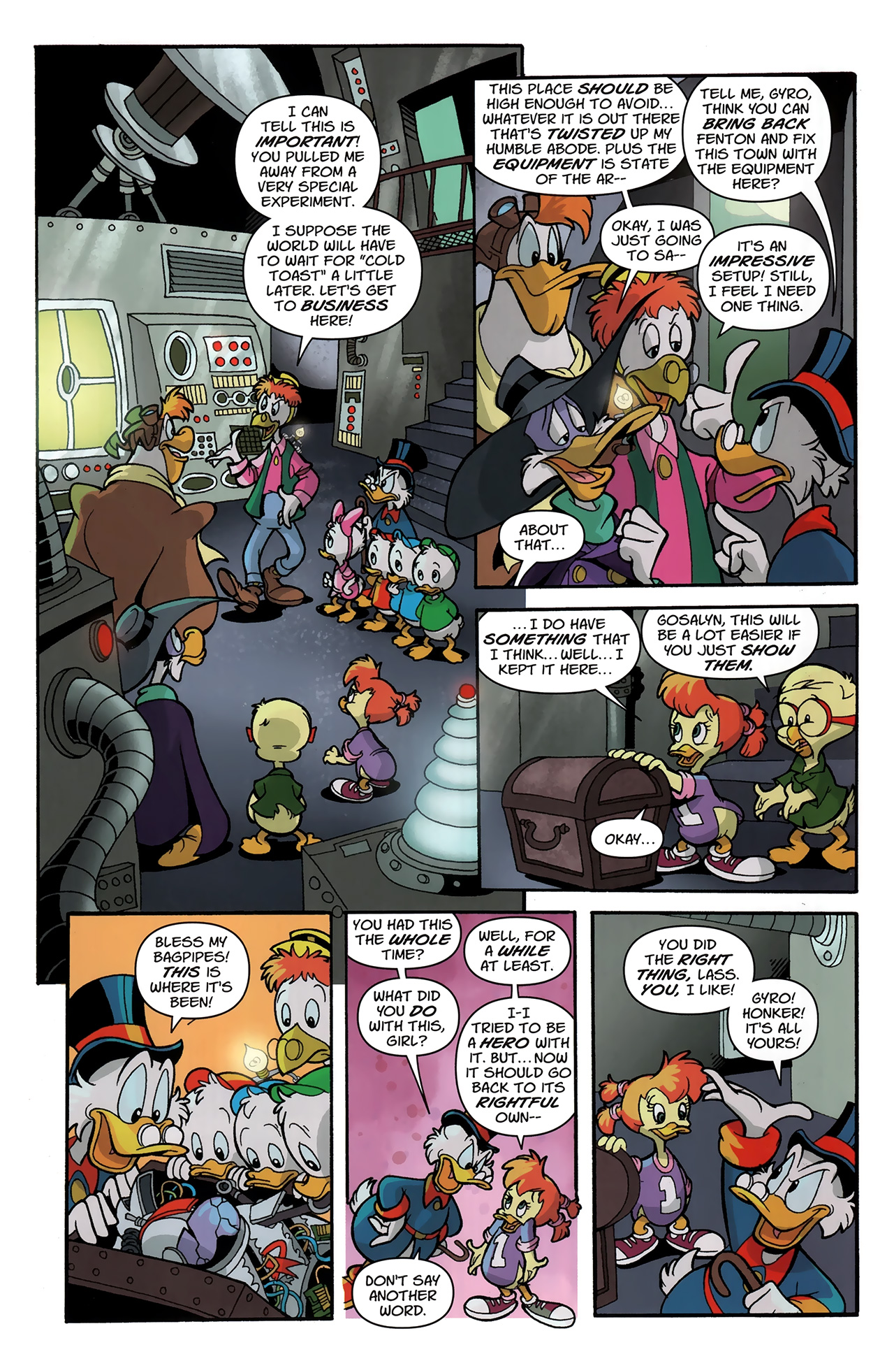Read online DuckTales comic -  Issue #5 - 12
