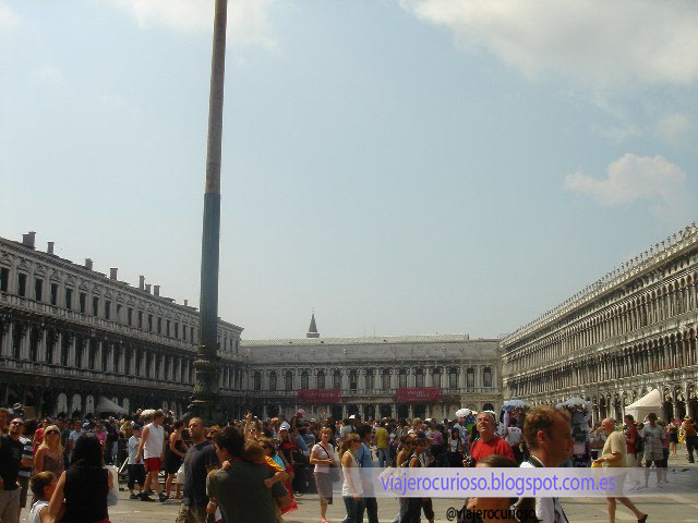 Curiosidades secretos Salón bello Europa: Plaza Marcos (Venecia) Parte