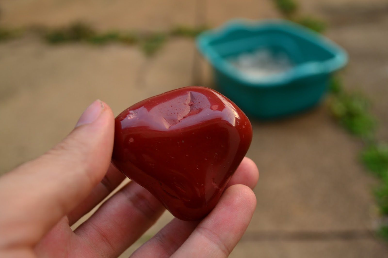 Conhecendo as pedras Jaspe Vermelha