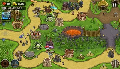 لعبة Kingdom Rush Frontiers مهكرة للأندرويد، لعبة Kingdom Rush Frontiers كاملة للأندرويد