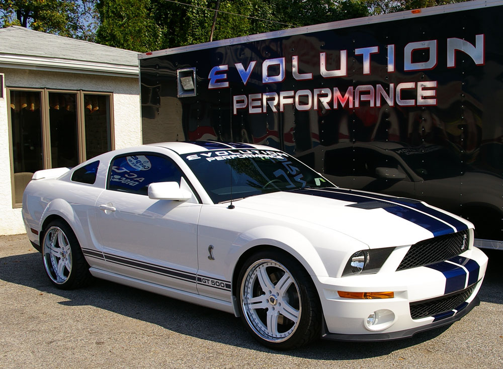 EvolutionShelbyGT500MustangCoupe Ford introduced the Shelby GTH 