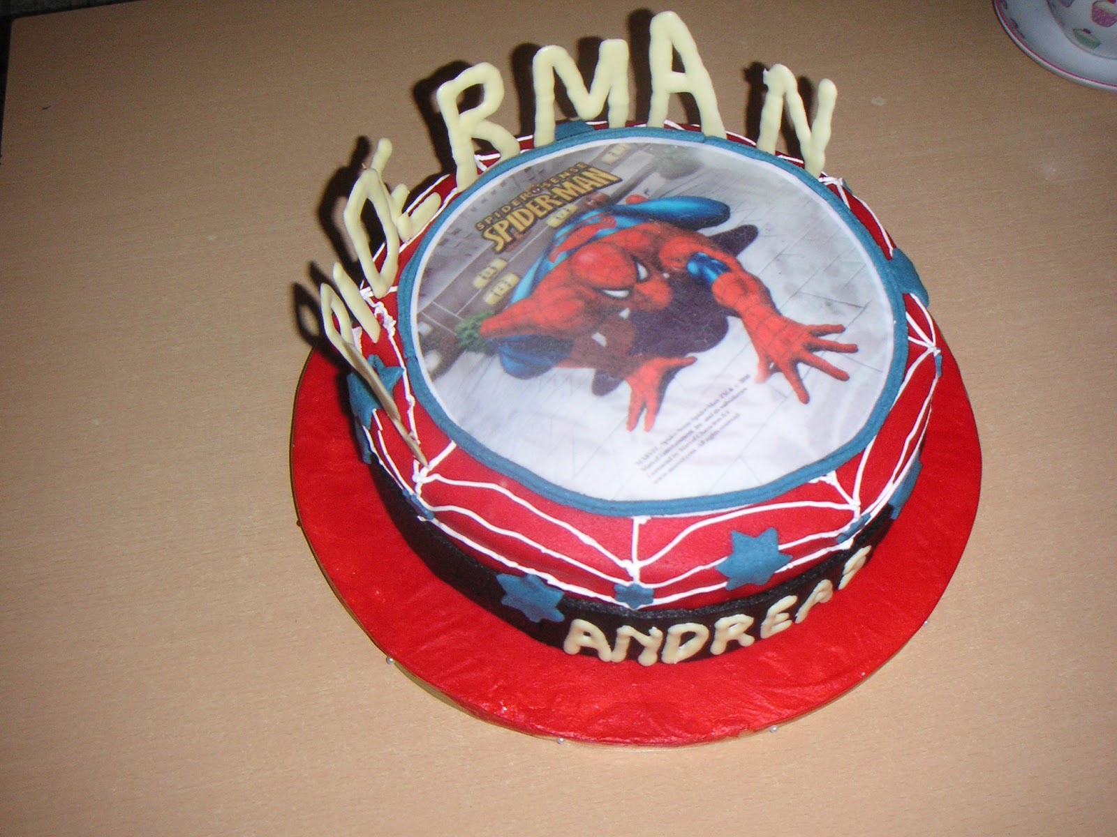 Tatjana´s kleine Bäckerei: Spiderman- Party Teil 2